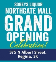 Join Sobeys Liquor for their 
Grand Opening Today! 🥳