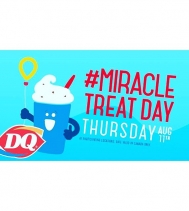 Today is #miracletreatday at DQ locations! #miracletreatyourselfie with a Blizzard! #yummy #yqr