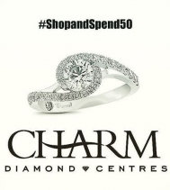 Northgate Mall is Rockin' It! #ShopandSpend50 for your chance to WIN this stunning 💍 from @charmdiamonds at @northgateyqr! #charmed by Richard Calder. #yqr #jewlery #win #sparkle