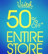 Entire Store 50% Off! Visit Vivah for all detail - Restrictions Apply*