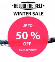 Below The Belt’s Winter Sale: Up to 50% select items throughout the store on your favourite brands – TenTree, Lira Joggers, Herschel, Silver Jeans and more!