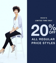 20% off Regular Price
Limited Time Only at Rickis! Ends Jan.30!