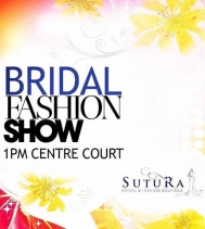 Check out the runway for all the HOTTEST 🔥🔥🔥 Bridal Fashions for 2017 tomorrow in Centre Court! Show starts at 1!