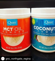 Mix some easy-to-measure fats into your favorite shakes 🥛or baked goods 🍪 for that extra delicious goodness of Coconut Oil! @gnc_northgate_regina