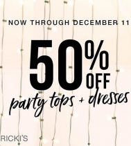 Perfect timing for your Christmas Party! 💋 Check out a variety of styles in-store @rickisfashion #dressup #ladiesnight #dazzle #partytime