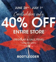 🍁40% OFF ENTIRE STORE!🍁
Cardholder Saving! 
@northgate_bootiecrew #sales