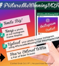 We want to send you and a friend to a Rider Game! 🏈💚🏈
All you have to do is stop by the photo display at Customer Service...Smile.Snap.Upload 😀📸📲 Tag a friend that you would like to bring with you!!
#PictureMeWinningYQR #giveaway #footba