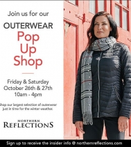 Visit Northern Reflection in Northgate Mall Friday & Saturday, October 26th & 27th from 10am-4pm for the Outerwear Pop Up Shop of the seasons! 
Shop their largest selections of outerwear and walk away with your next favourite winter essential.
#outerwear 
