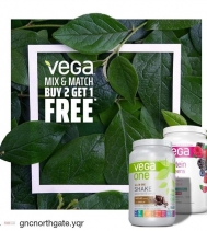 November 9th to 11th: BUY TWO, GET ONE FREE - MIX & MATCH your favorite Vega products!
#gncnorthgate