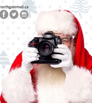 Santa is here!! 🎅 Come by and say Hi! ⛄🎄 Check out http://northgatemall.ca/pages/santa-photos for Santa's schedule and pricing! 🎅📸