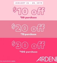 I See It, I Want It! 
Get Up to $30 Off at Ardene!! Some restrictions apply. See in store for details.
#ardenelove
