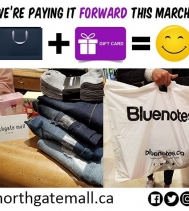 No Winter Blues for this Bluenotes Shopper! ➡️ We Paid It Forward this afternoon!! 😀🛍💙
#PayingItFoward #yqr #shopping #giveaways #bluenotes