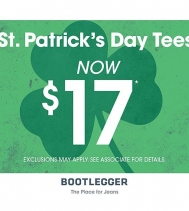 ☘ Happy St. Patrick's Day! ☘ 💚On Now $17 Tees until March 17th. Exclusions may apply. See sale associate for details.