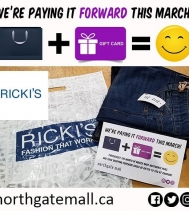 It's the best day of the week...FRIDAY! 🤩 We made it even better for this shopper by PAYING IT FORWARD! ➡️🛍🙏This shopper saved $100 from her purchase at Ricki's! 👖💙 What a great day! Or Happy Friday! Or enjoy your weekend! Or Best day e