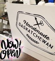 Handmade Saskatchewan is Officially OPEN!! 🎉 Looking for that perfect Gift or something Fabulous for yourself!! 😀 @handmadesask there are over 50 Unique vendors in store, there's something here for everyone!! #handmadesaskatchewan #yqrhandmade #supp