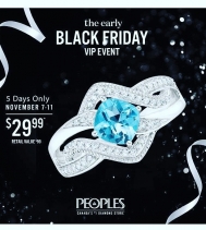 Treat yourself! 💍
Only $29.99 | Limited time | While quantities last. #LovePeoples #EarlyBlackFriday 🖤