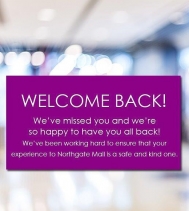 You’ve been missed! ☺️ Visit northgatemall.ca for our  mall re-opening details! 🛍

See you Tuesday
Stay Safe and Be Kind