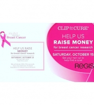 #clipforthecure THIS Saturday, Oct 15 @regissalons Northgate Mall!