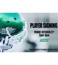 Hello #ridernation! Join us Friday, Oct 21st for a player signing at The Rider Store!