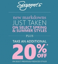 New Markdowns Just Taken!
#Suzannes #SuzannesStyle #LoveSuzannes