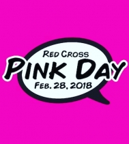 💭Think PINK 💖! #besomeoneshero and speak up when you see bullying! @redcrosscanada #yqr
