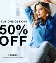 BOGO is BACK @rickisfashion 
Ends Mar.5