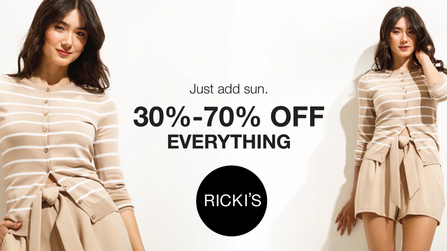 30% - 70% OFF Storewide