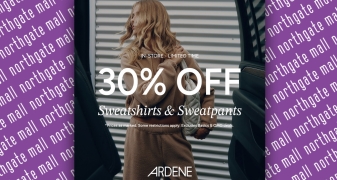 30% OFF Sweatshirts & Sweatpants 