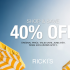 40% OFF the entire store 