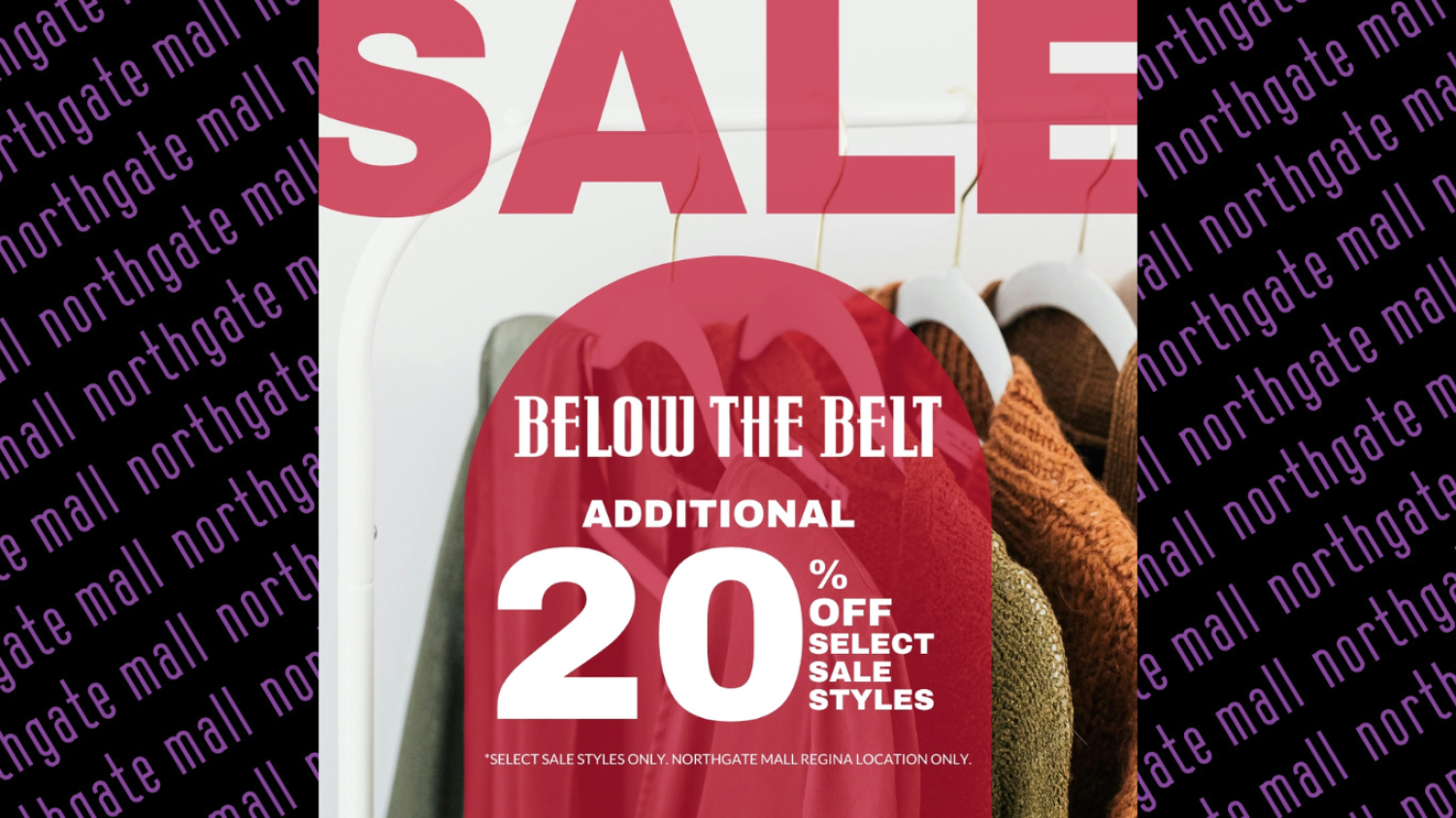 Additional 20% OFF select sale styles.