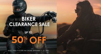 Biker Clearance Sale