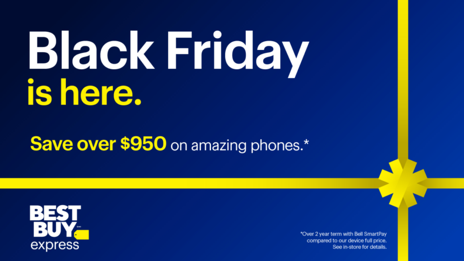 Black Friday is here at Best Buy Express!