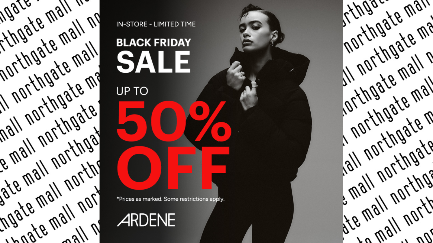 Black Friday Sale #ardenelove