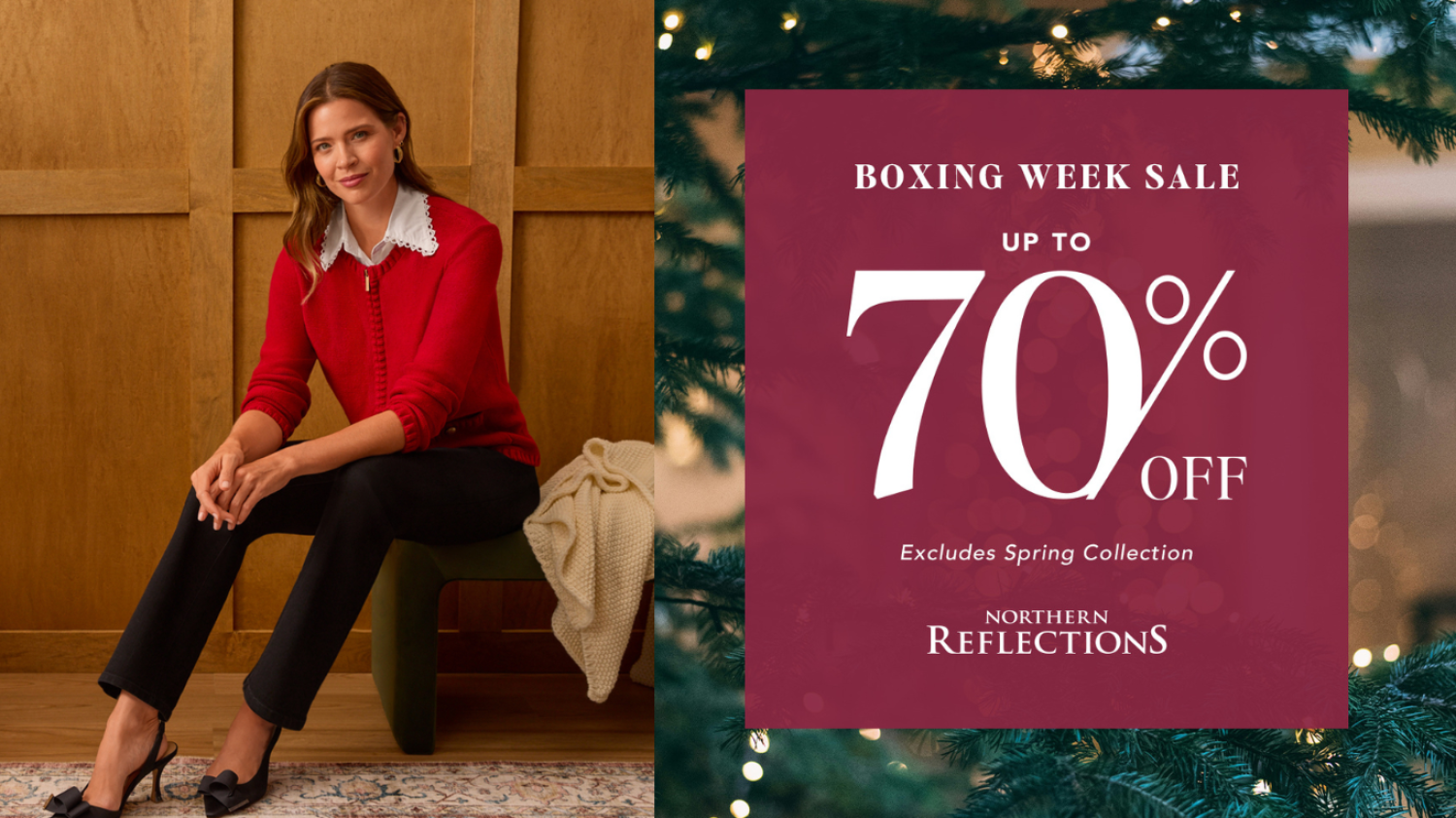 Boxing Week is on at Northern Reflections! 