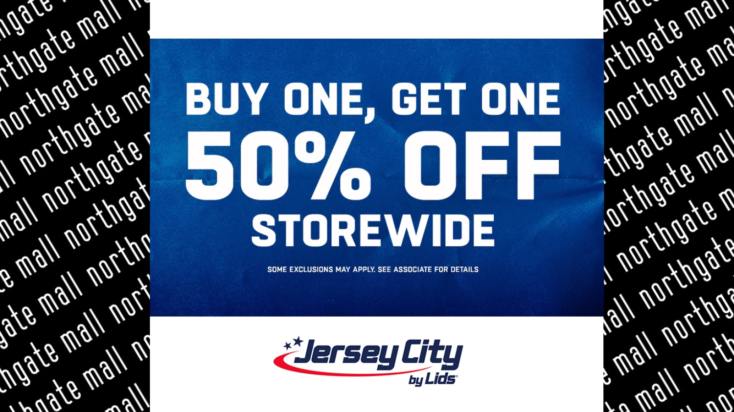 Buy One, Get One 50% Off  Storewide