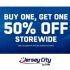 Buy One, Get One 50% Off  Storewide