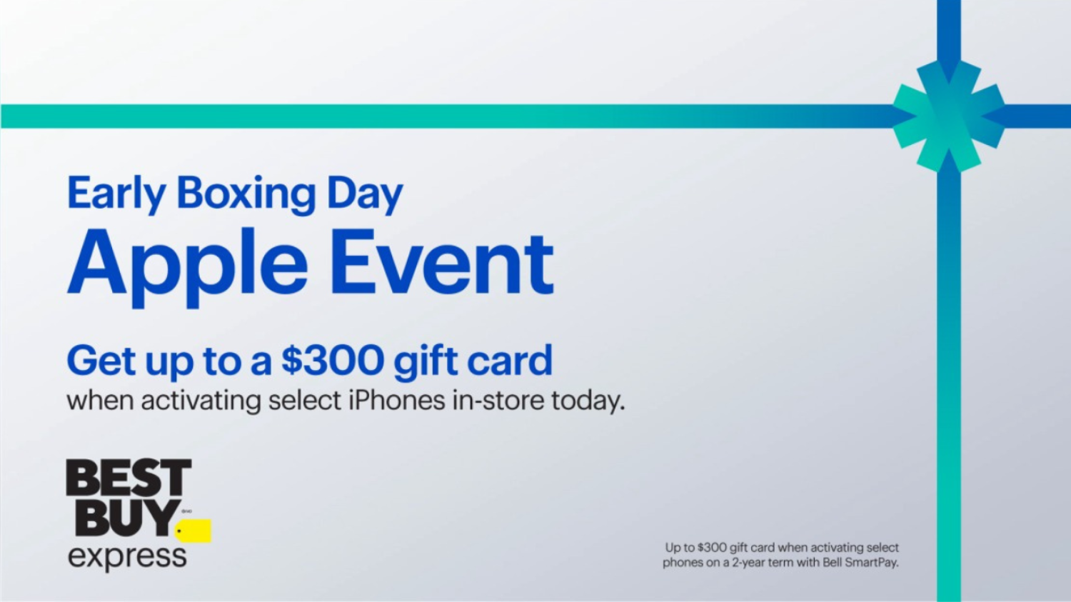 Early Boxing Day Apple Event