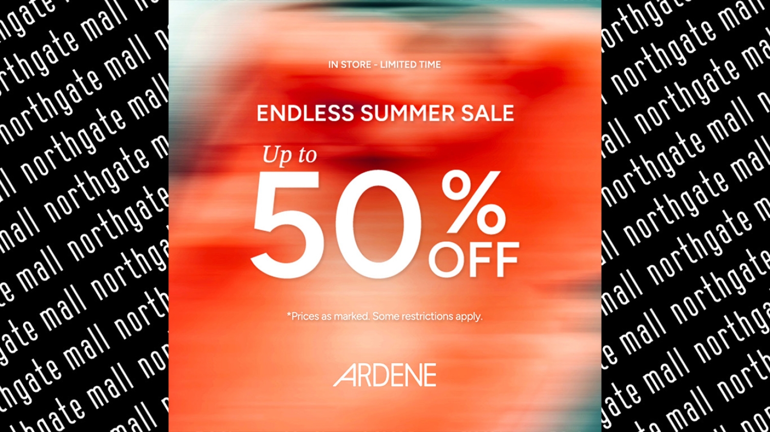 Endless Summer Sale #ardenelove