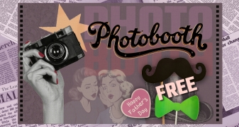 Fathers Day Free Photo Booth