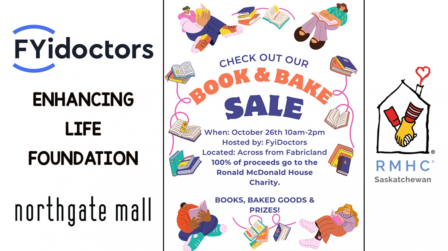 FYidoctors Book & Bake Sale