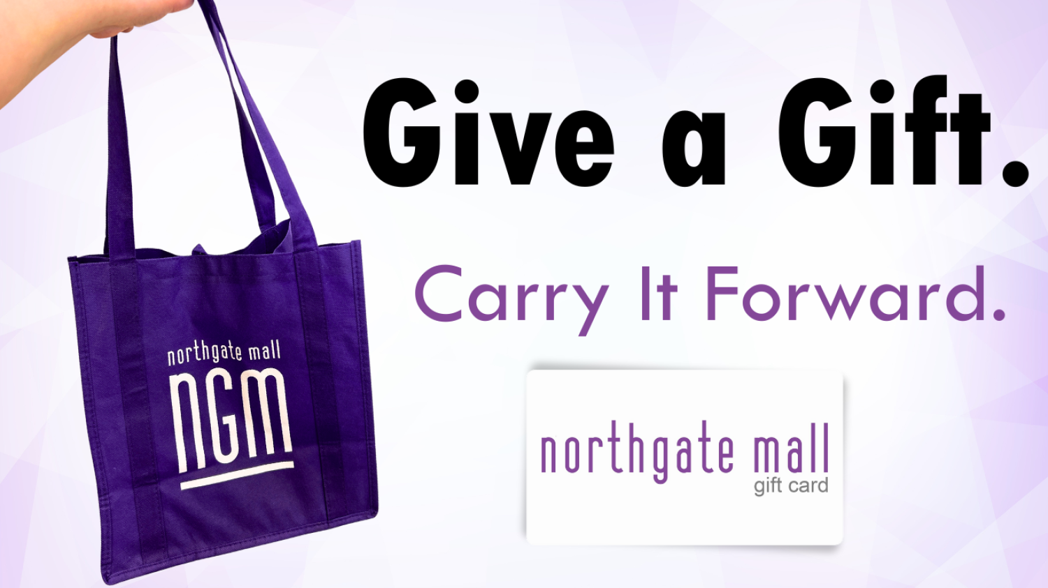 Give a Gift. Carry it Forward