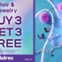 Hair & Jewellery BUY 3 GET 3 FREE*