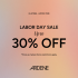 LABOR DAY SALE #ardenelove
