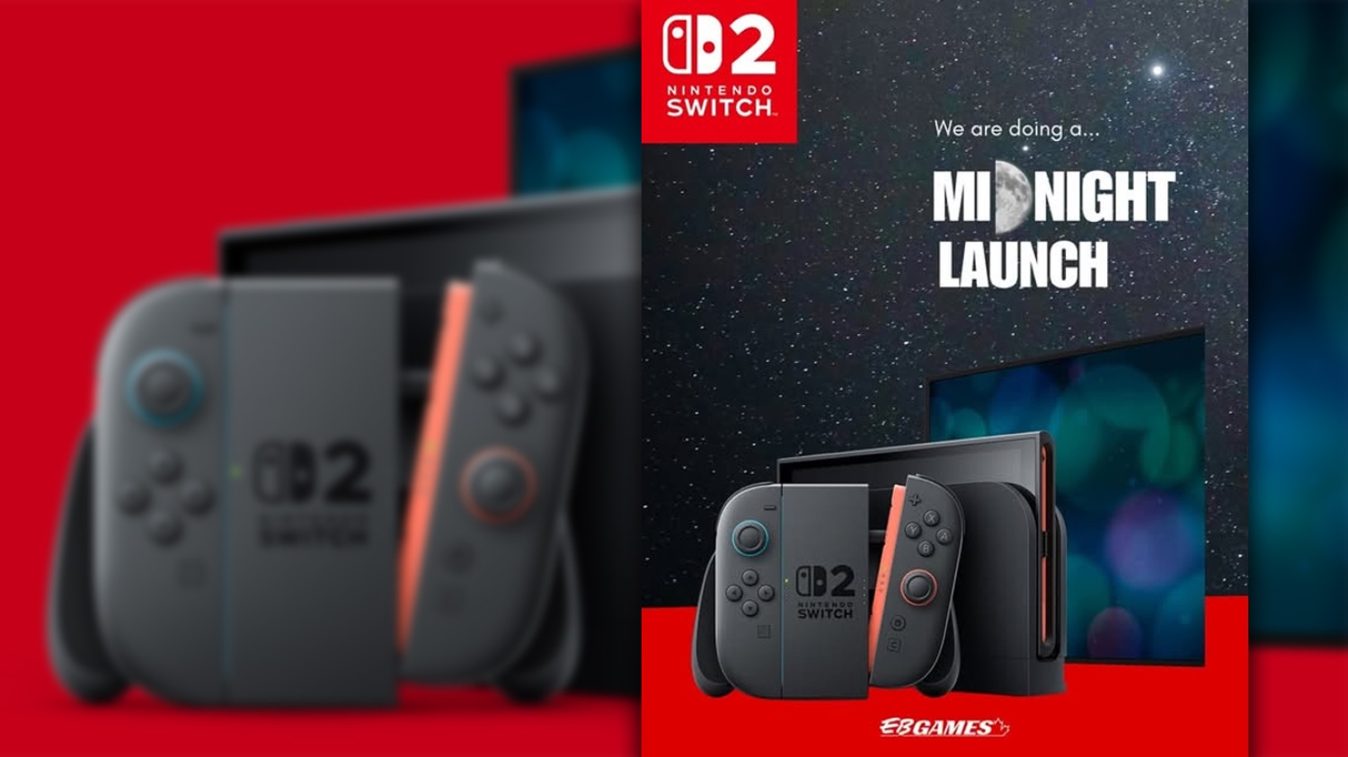 midnight launch for the Nintendo Switch 2