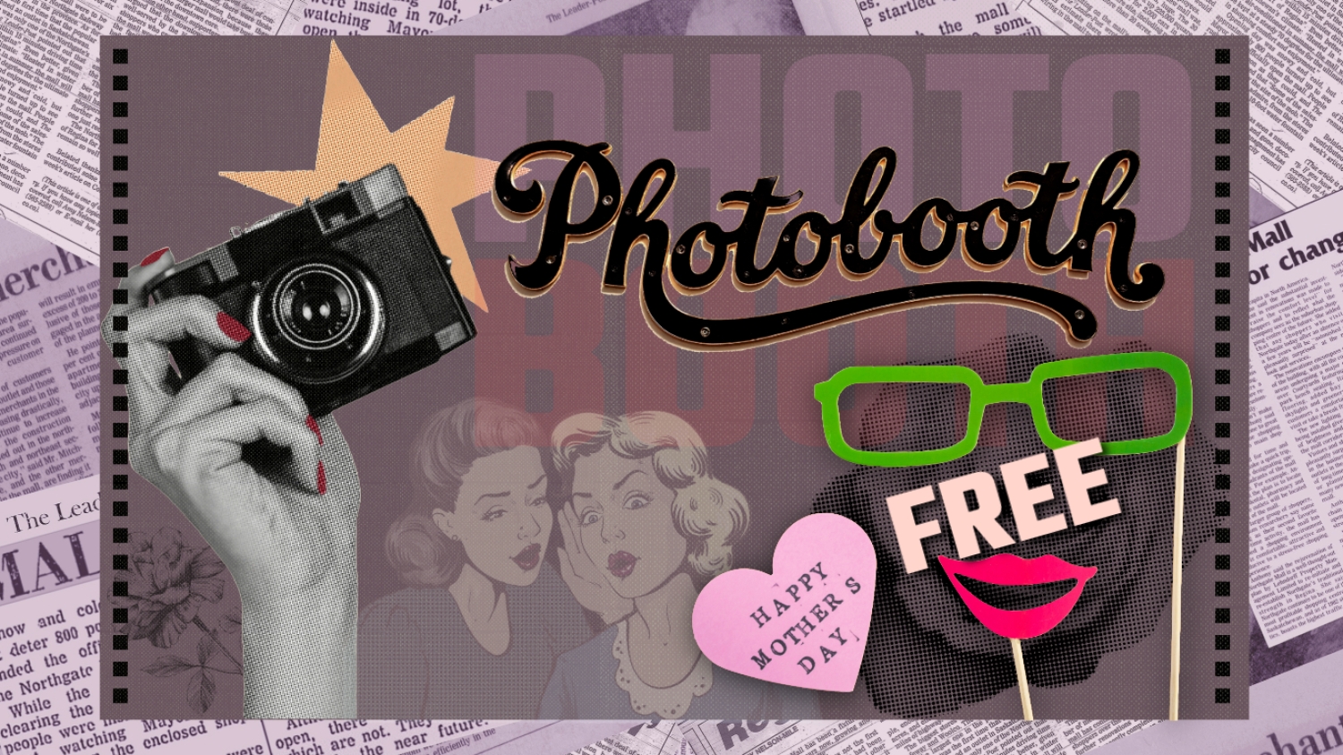 Mothers Day Free Photo Booth