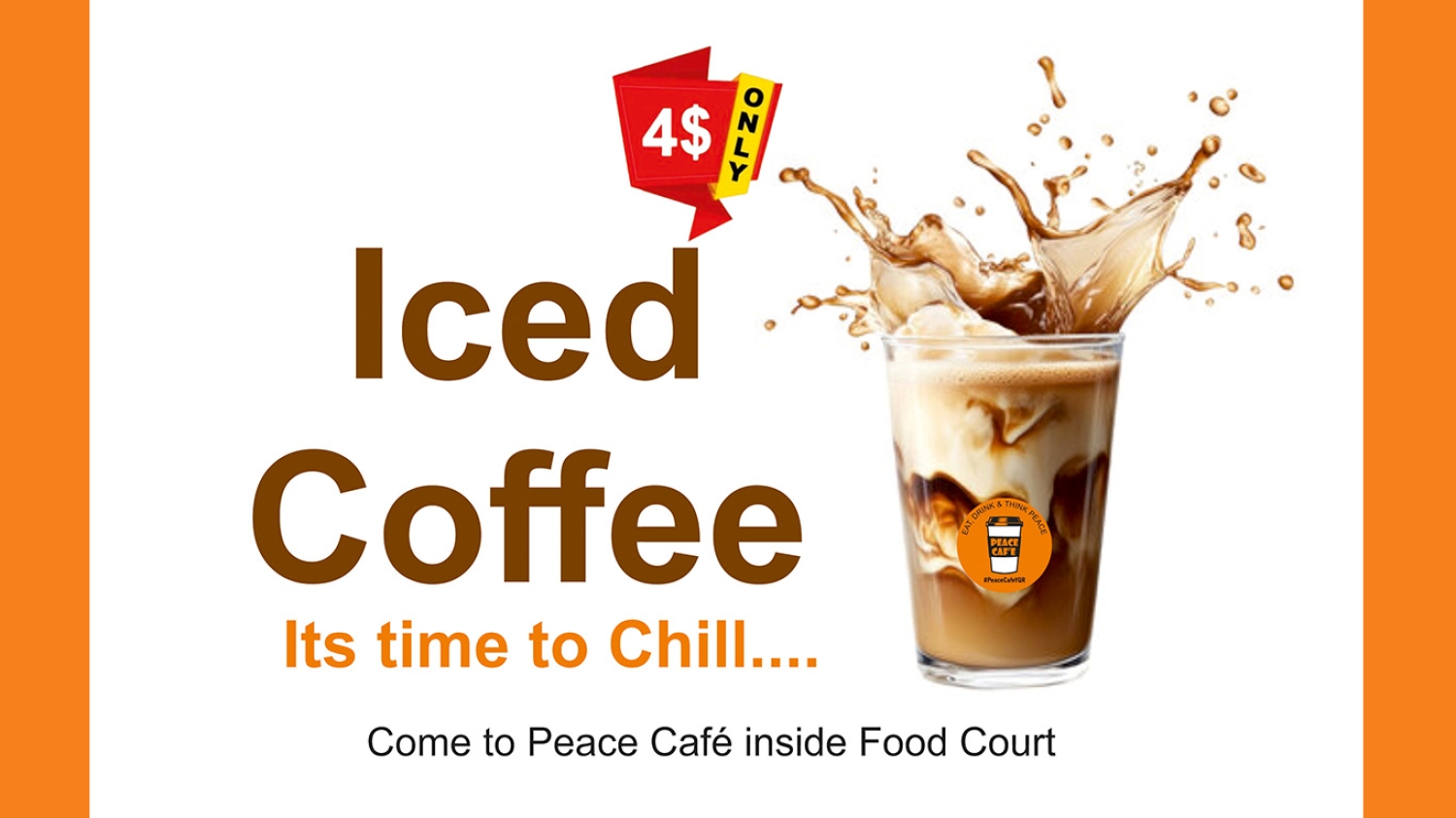 Peace Cafe Iced Coffee