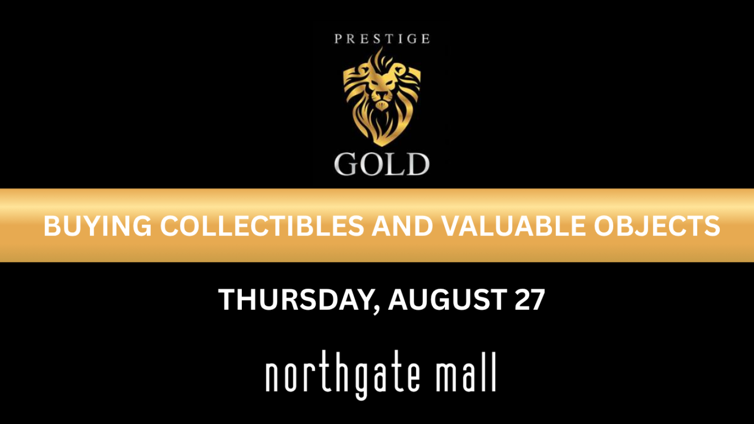 Prestige Gold Pop-Up Shop