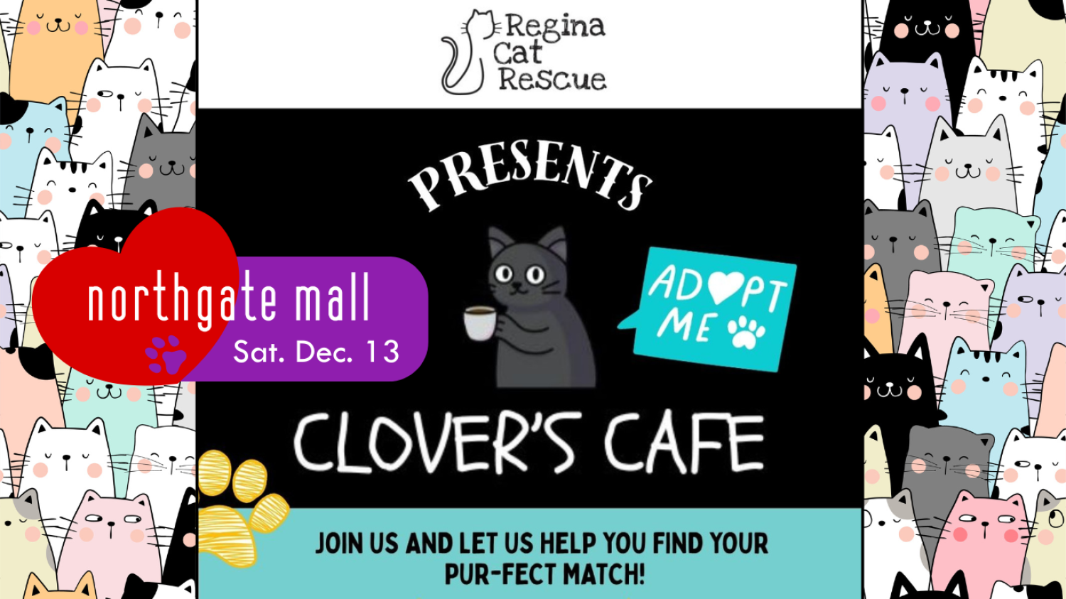 Regina Cat Rescue Presents Clover's Cafe