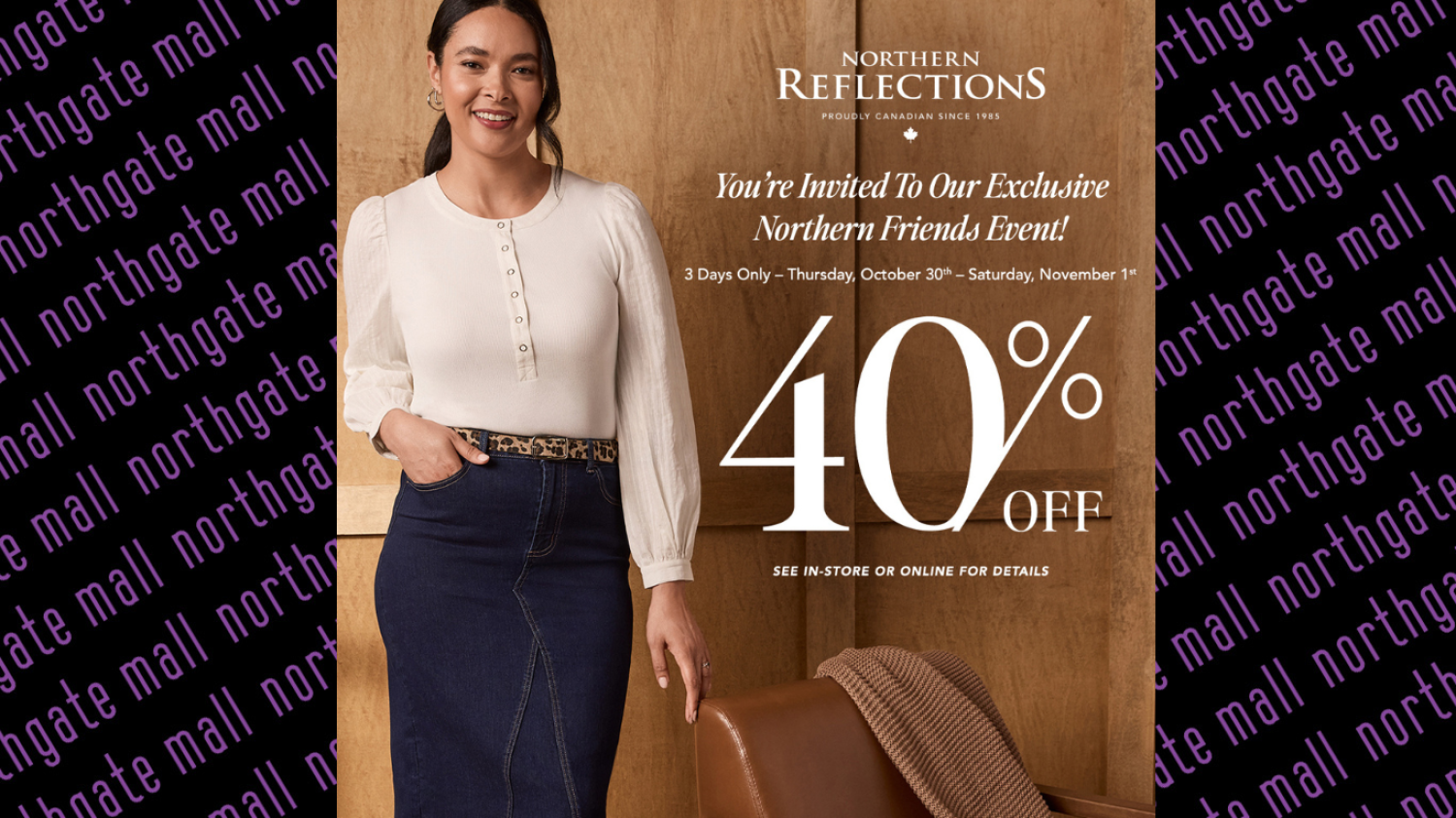 Save 40% at Northern Reflections! 