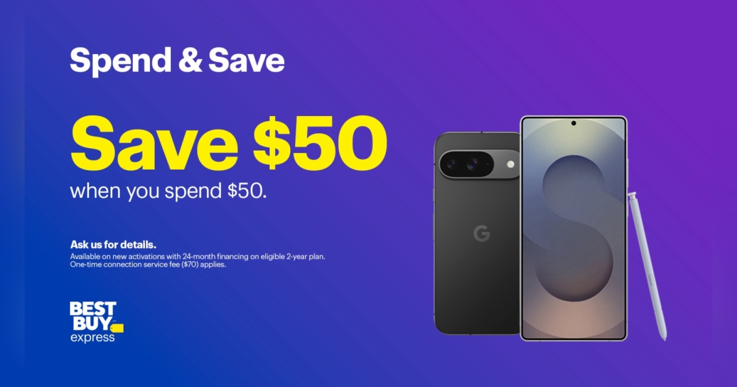 Spend and Save at Best Buy Express